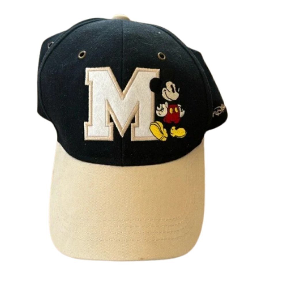 Walt Disney World Mickey Mouse Letter "M"  Baseball Hat